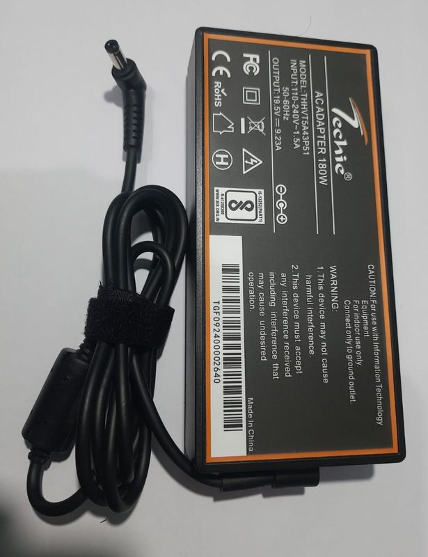 180w laptop charger, 180w ac power adaptor for gaming laptop 5.5x2.5