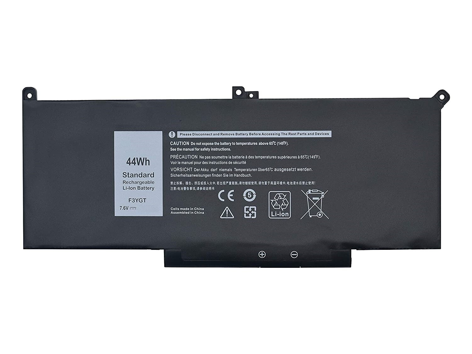 Dell Latitude 7280 7290 7380 7390 7480 7490, F3YGT laptop battery Dell Latitude 7280 7290 7380 7390 7480 7490, F3YGT laptop battery