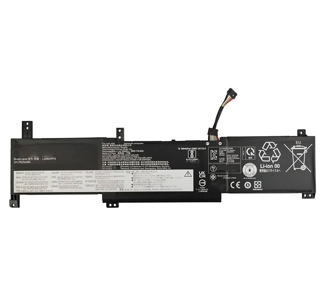 Compatible Battery For Lenovo L20M3PF0, IdeaPad 3-14ITL6 Series Laptops Battery. Compatible Battery For Lenovo L20M3PF0, IdeaPad 3-14ITL6 Series Laptops Battery.