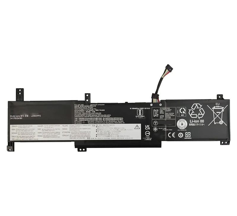 Compatible Battery For Lenovo L20M3PF0, IdeaPad 3-14ITL6 Series Laptops Battery.