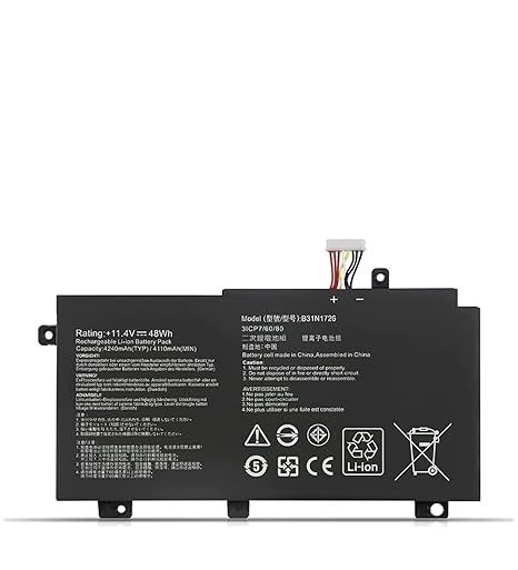 Compatible Battery For Asus B31N1726 – FX80 FX86 TUF FX504 FX504GE FX504GM FX505 FA506 Laptops Battery.
