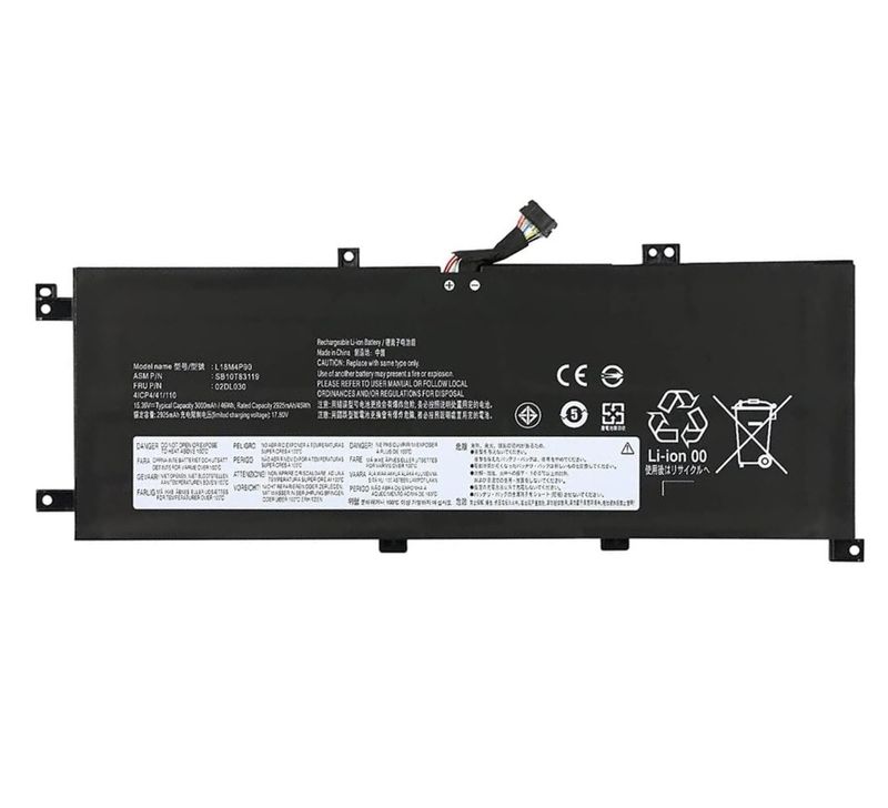 Compatible Battery for Lenovo L18C4P90 – Lenovo ThinkPad L13 GEN 2-20VH0048PG, 7VUK, 0HGB Laptops Battery.