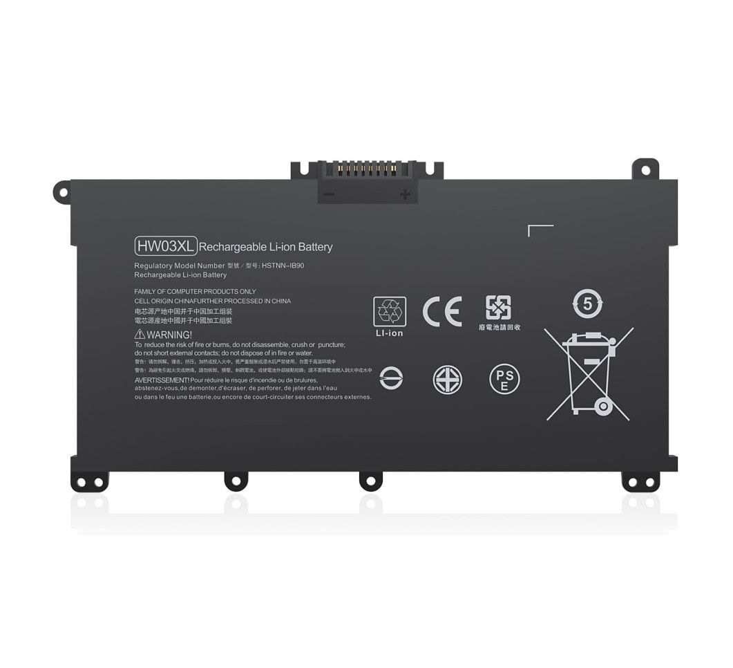 Compatible Battery for HP HW03XL, HSTNN-DB9Y, HSTNN-IB90, Pavilion 15-EG, Pavilion 15-EH Series Laptops battery.