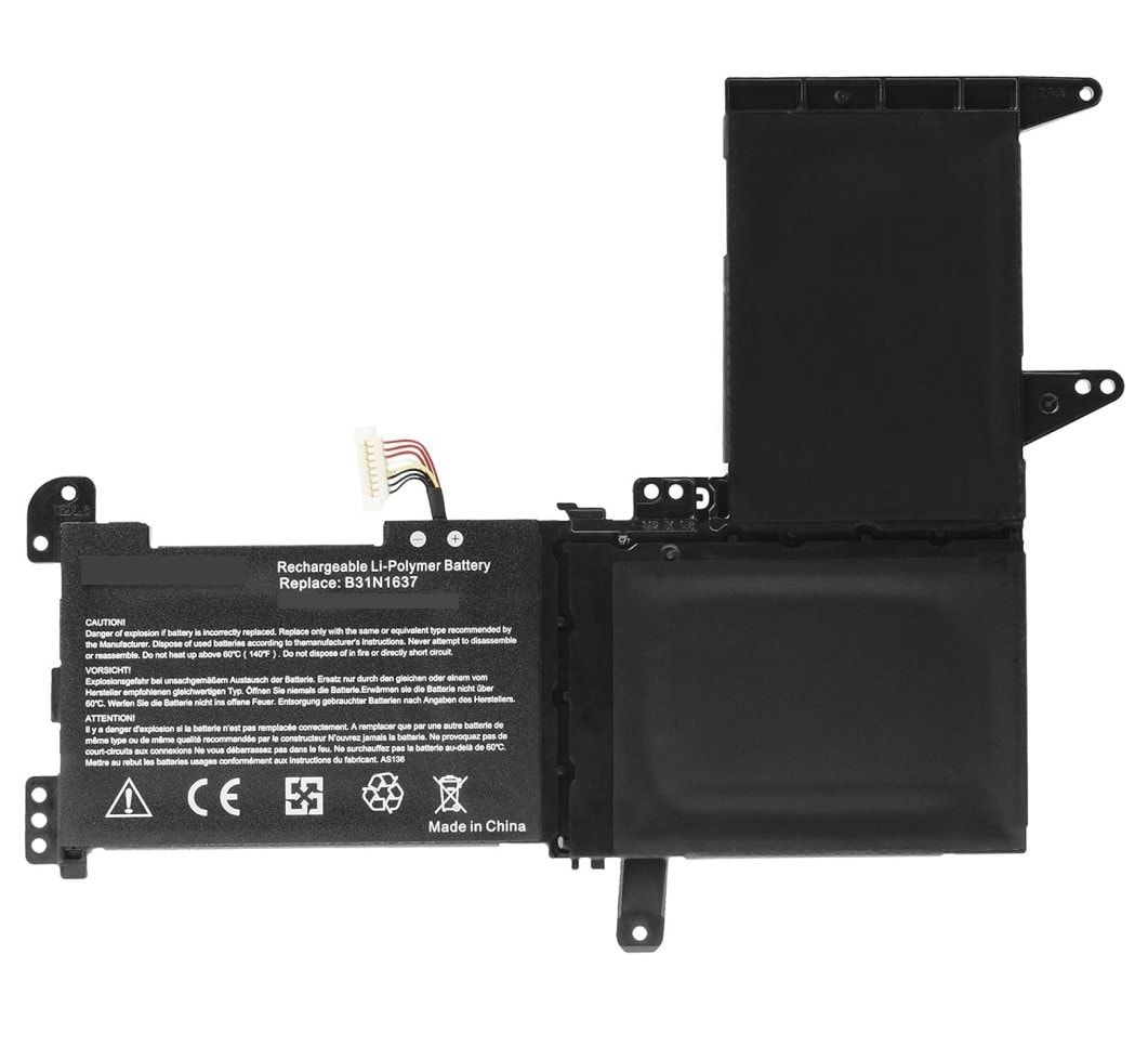 Compatible Battery for Asus X510U – B31N1637-3S1P, Vivobook 15 – X510U, laptop battery.