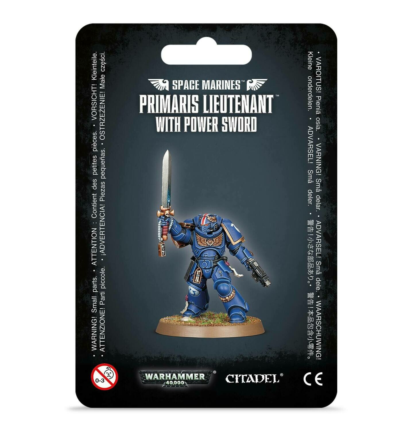 S/M PRIMARIS LIEUTENANT WITH POWER SWORD