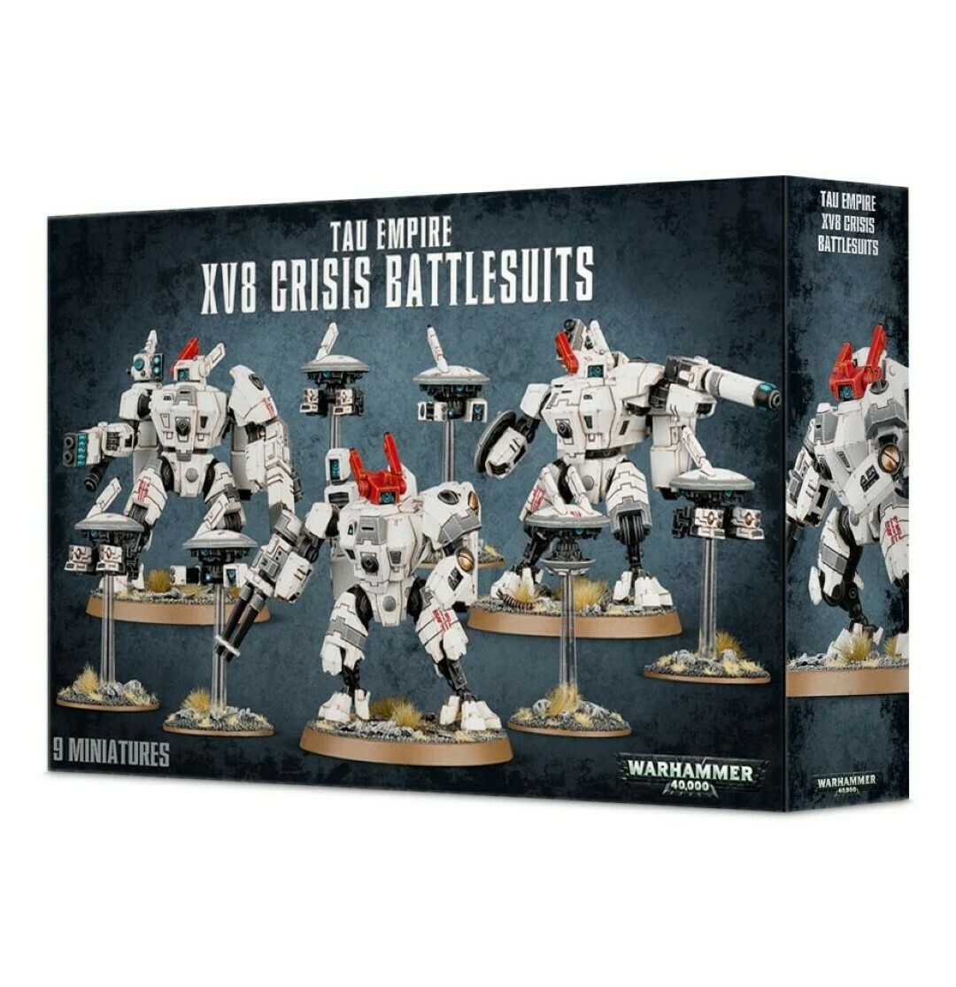TAU EMPIRE XV8 CRISIS BATTLESUITS