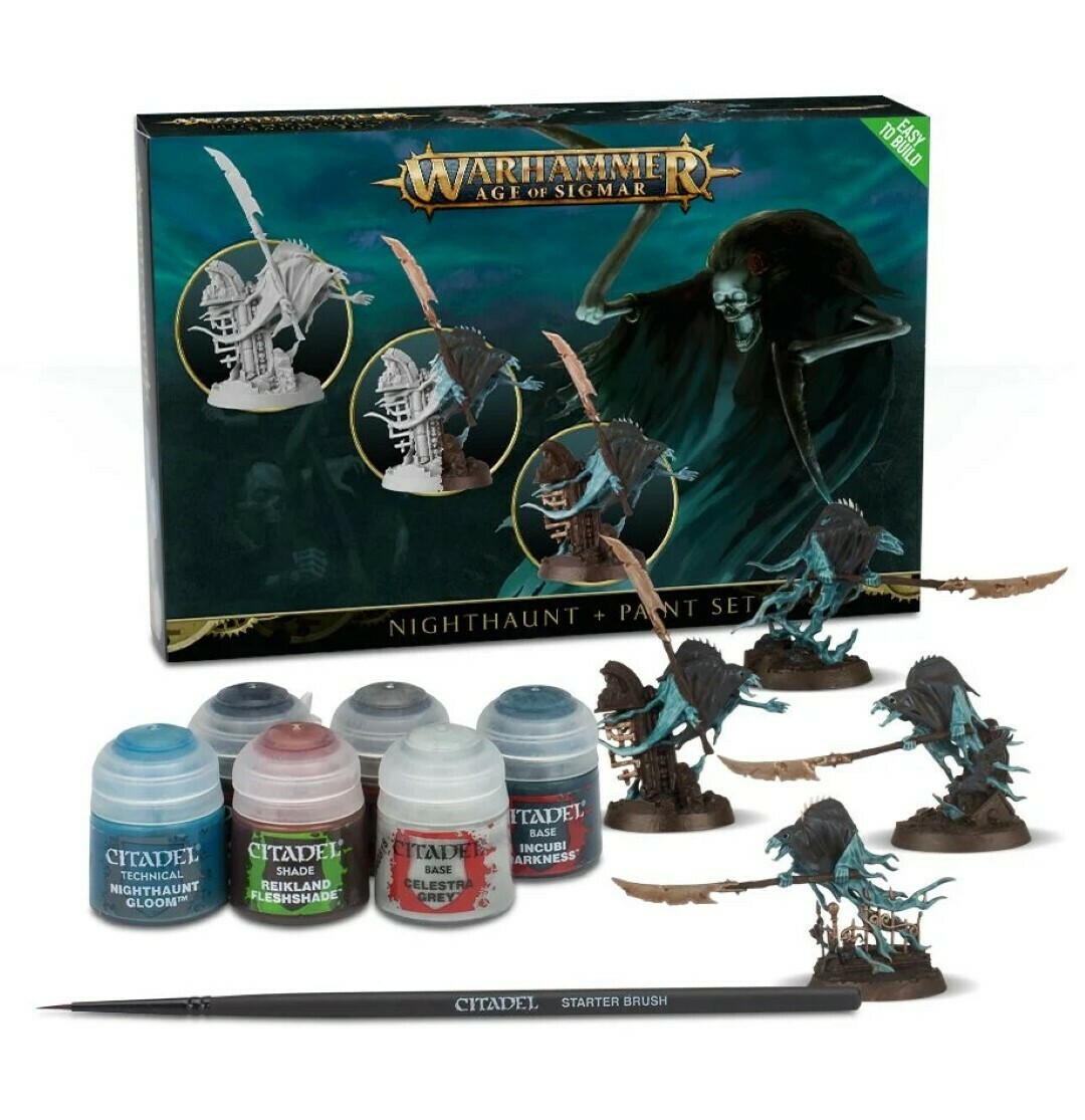N/HAUNT PAINT SET+  ENG/SPA/PORT/LAT/ROM
