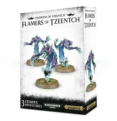 DAEMONS OF TZEENTCH FLAMERS OF TZEENTCH