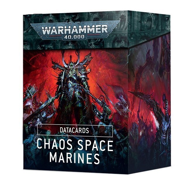 DATACARDS: CHAOS SPACE MARINE (ENG)