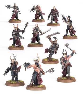 CHAOS SPACE MARINES: CHAOS CULTISTS
