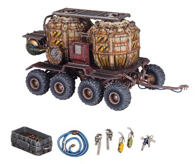 NEC. PROMETHIUM TANKS ON CARGO-8 TRAILER