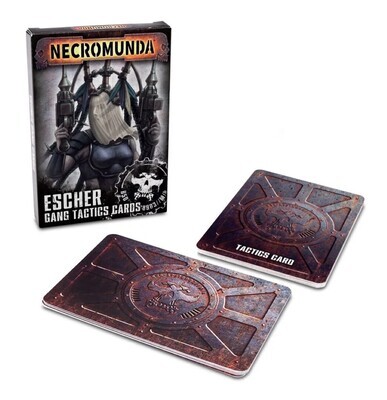 NECROMUNDA: ESCHER GANG TACTICS CARDS