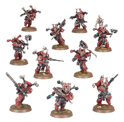 WORLD EATERS: KHORNE BERSERKERS