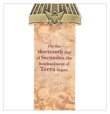 HORUS HERESY: SIEGE OF TERRA BOOKMARK