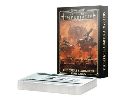 L/I: THE GREAT SLAUGHTER ARMY CARDS