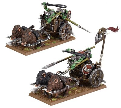 ORC & GOBLIN TRIBES: ORC BOAR CHARIOTS