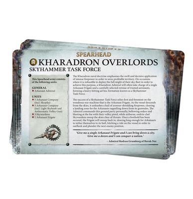FACTION PACK: KHARADRON OVERLORDS (ENG)