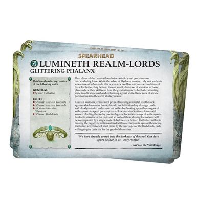 FACTION PACK:LUMINETH REALM-LORDS (ENG)