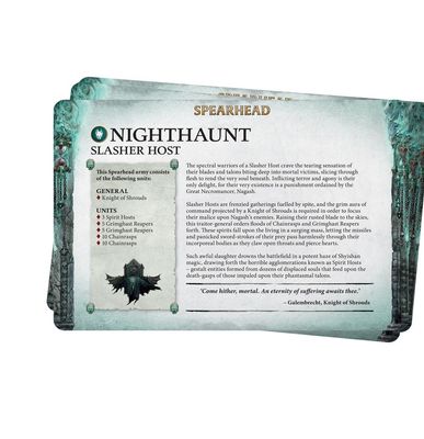 FACTION PACK: NIGHTHAUNT (ENG)