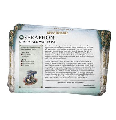 FACTION PACK: SERAPHON (ENG)