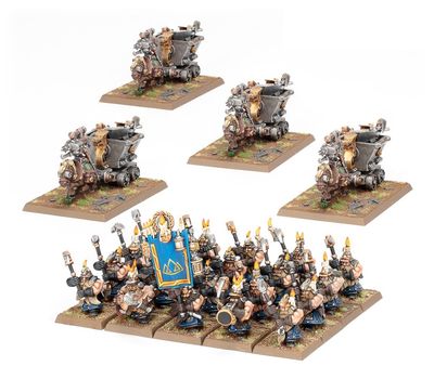 DWARFEN MOUNTAIN HOLDS: DWARF MINERS