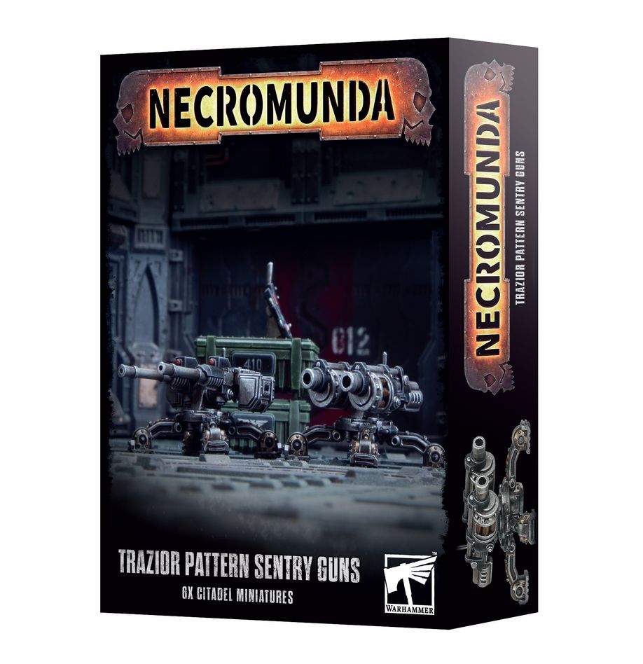 NECROMUNDA: TRAZIOR PATTERN SENTRY GUNS NECROMUNDA: TRAZIOR PATTERN SENTRY GUNS