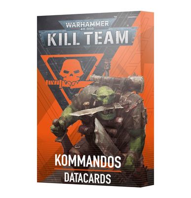 KILL TEAM DATACARDS: KOMMANDOS (ENG)