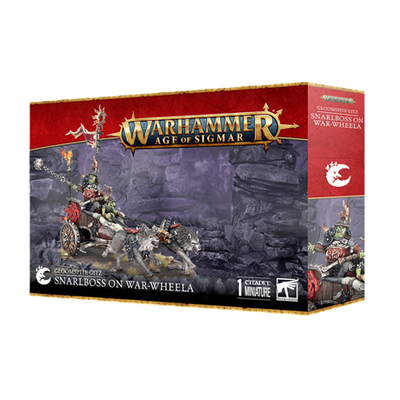 GLOOMSPITE GITZ: SNARLBOSS ON WAR-WHEELA