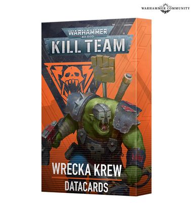 KILL TEAM DATACARDS: WRECKA KREW (ENG)