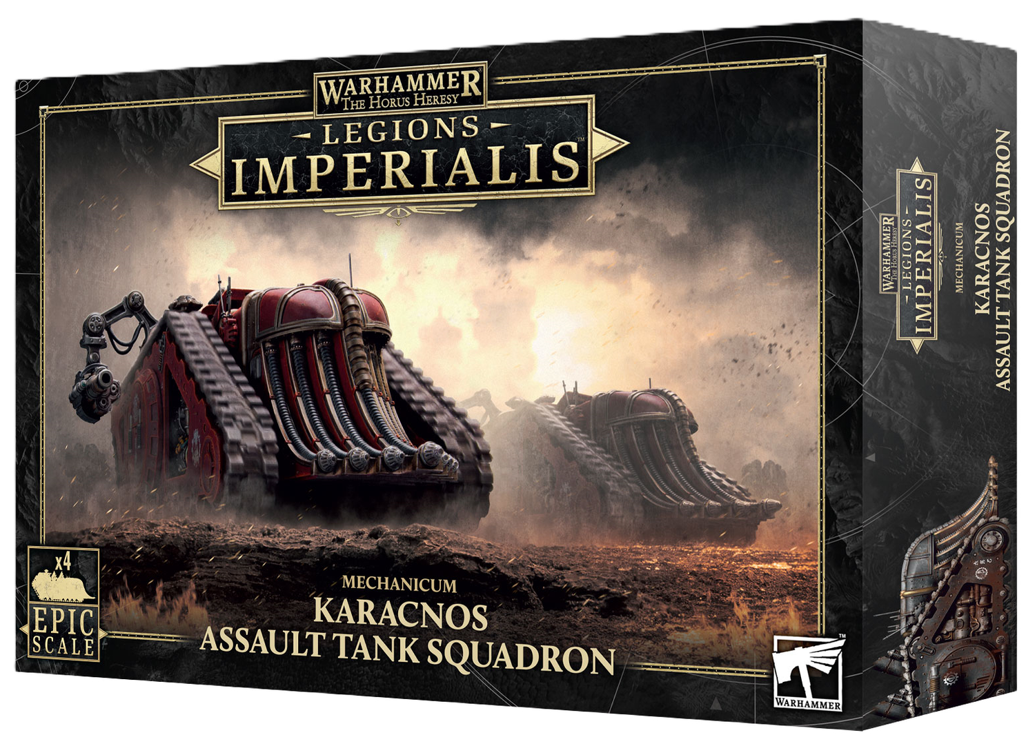 L/I: MECHANICUM KARACNOS ASSAULT TANK SQ