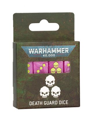 WARHAMMER 40000: DEATH GUARD DICE SET