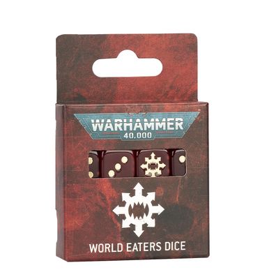 WARHAMMER 40000: WORLD EATERS DICE