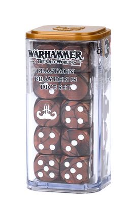 THE OLD WORLD: BEASTMEN BRAYHERDS DICE