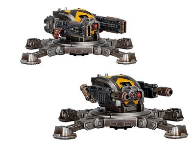 HORUS HERESY: TARANTULA SENTRY GUNS
