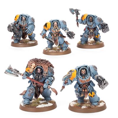 SPACE WOLVES: WOLF GUARD TERMINATORS