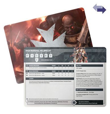 DATASHEET CARDS: BLACK TEMPLARS (ENG)