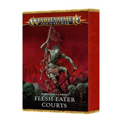 WARSCROLL CARDS:FLESH-EATER COURTS (ENG)