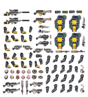 NECROMUNDA: ENFORCER WEAPONS & UPGRADES