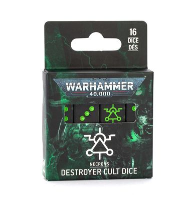 NECRONS: DESTROYER CULT DICE