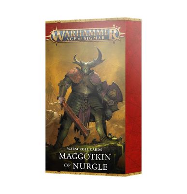 WARSCROLLS: MAGGOTKIN OF NURGLE (ENG)
