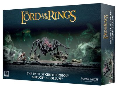 THE PATH OF CIRITH UNGOL:SHELOB & GOLLUM THE PATH OF CIRITH UNGOL:SHELOB & GOLLUM