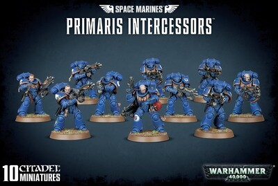 SPACE MARINES PRIMARIS INTERCESSORS SPACE MARINES PRIMARIS INTERCESSORS