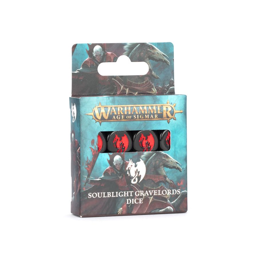 AGE OF SIGMAR:SOULBLIGHT GRAVELORDS DICE AGE OF SIGMAR:SOULBLIGHT GRAVELORDS DICE