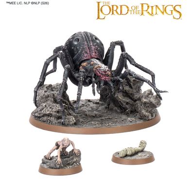 THE PATH OF CIRITH UNGOL:SHELOB & GOLLUM