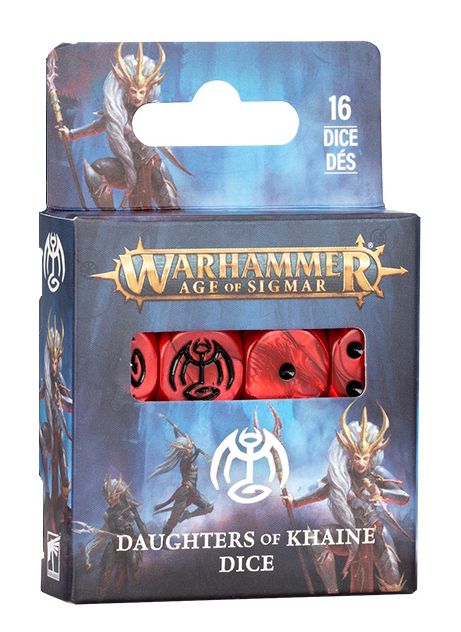 AGE OF SIGMAR: DAUGHTERS OF KHAINE DICE