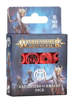 AGE OF SIGMAR: DAUGHTERS OF KHAINE DICE