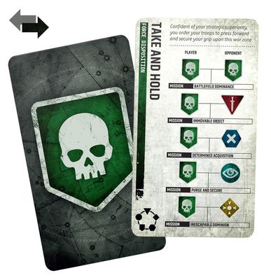 WH40K: CHAPTER APPROVED MISSION DECK ENG