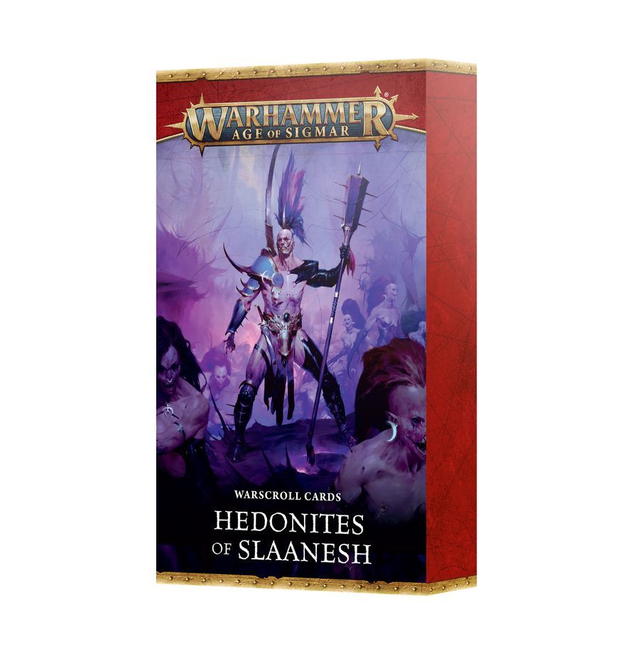 W/S CARDS: HEDONITES OF SLAANESH (ENG) W/S CARDS: HEDONITES OF SLAANESH (ENG)