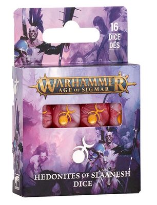 AGE OF SIGMAR:HEDONITES OF SLAANESH DICE