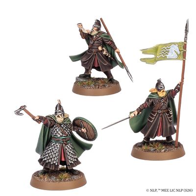 M-E SBG: WARRIORS OF ROHAN COMMANDERS